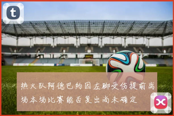 热火队阿德巴约因左脚受伤提前离场本场比赛能否复出尚未确定
